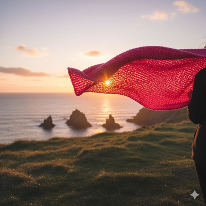 Knitsilk Baby Soft Blankie Wool Yarn |  Natural, Ultra-Soft Wool for Premium Baby Blankets, Cozy Throws & Quick Projects | 100 grams | Hot pink