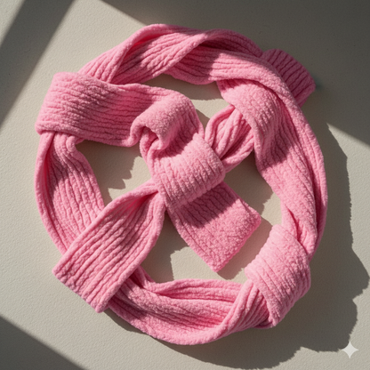 Knitsilk Baby Soft Blankie Wool Yarn |  Natural, Ultra-Soft Wool for Premium Baby Blankets, Cozy Throws & Quick Projects | 100 grams | Babypink