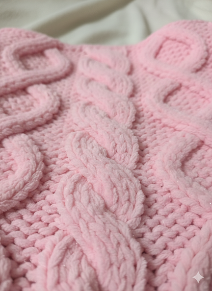 Knitsilk Baby Soft Blankie Wool Yarn |  Natural, Ultra-Soft Wool for Premium Baby Blankets, Cozy Throws & Quick Projects | 100 grams | Babypink