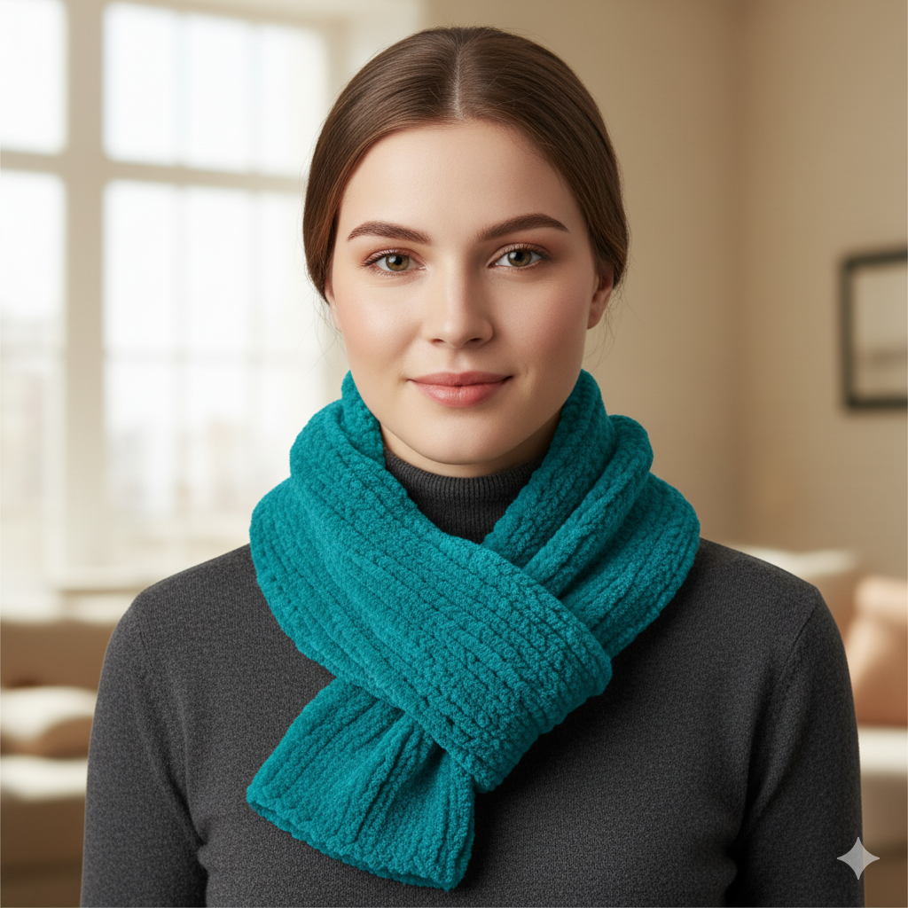 Knitsilk Baby Soft Blankie Wool Yarn |  Natural, Ultra-Soft Wool for Premium Baby Blankets, Cozy Throws & Quick Projects | 100 grams | Green