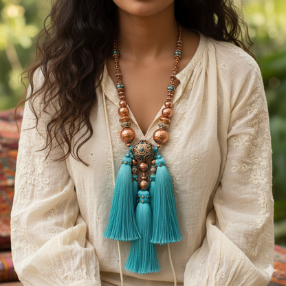 Knitsilk Premium Recycled Sari Silk Yarn – Aqua blue Color (100 Grams)