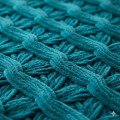 Knitsilk Baby Soft Blankie Wool Yarn |  Natural, Ultra-Soft Wool for Premium Baby Blankets, Cozy Throws & Quick Projects | 100 grams | Green