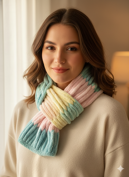 Knitsilk Baby Soft Blankie Wool Yarn |  Natural, Ultra-Soft Wool for Premium Baby Blankets, Cozy Throws & Quick Projects | 100 grams | Rainbow