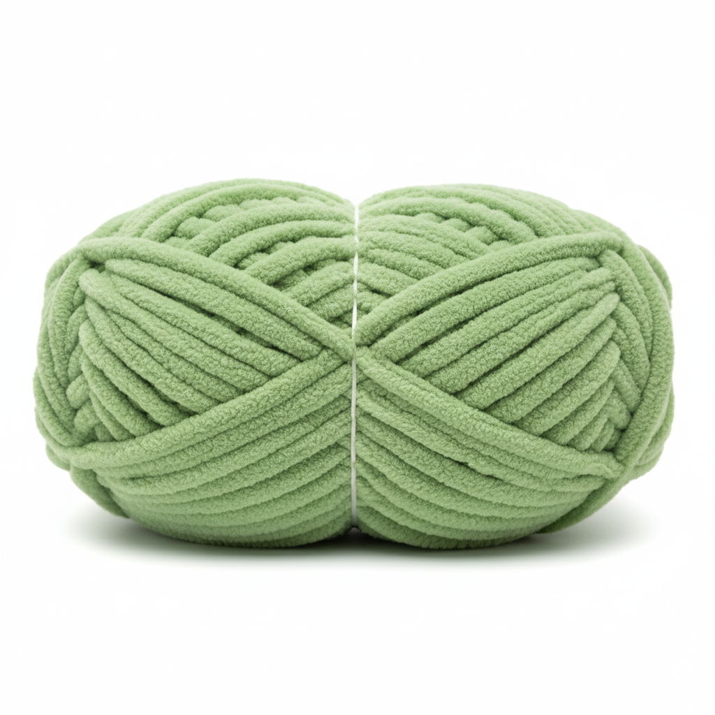 Knitsilk Baby Soft Blankie Wool Yarn |  Natural, Ultra-Soft Wool for Premium Baby Blankets, Cozy Throws & Quick Projects | 100 grams | Pista Green
