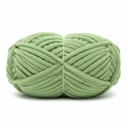 Knitsilk Baby Soft Blankie Wool Yarn |  Natural, Ultra-Soft Wool for Premium Baby Blankets, Cozy Throws & Quick Projects | 100 grams | Pista Green