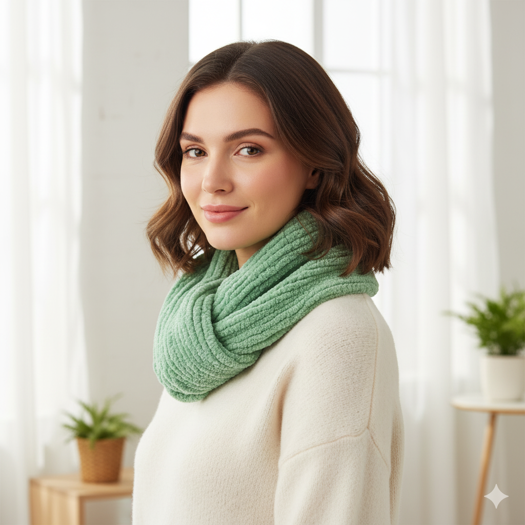 Knitsilk Baby Soft Blankie Wool Yarn |  Natural, Ultra-Soft Wool for Premium Baby Blankets, Cozy Throws & Quick Projects | 100 grams | Pista Green