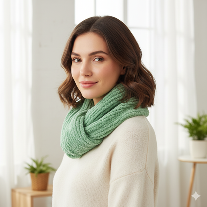 Knitsilk Baby Soft Blankie Wool Yarn |  Natural, Ultra-Soft Wool for Premium Baby Blankets, Cozy Throws & Quick Projects | 100 grams | Pista Green