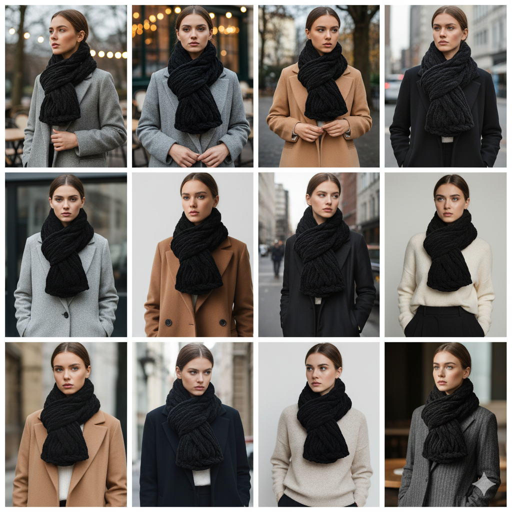 Knitsilk Baby Soft Blankie Wool Yarn |  Natural, Ultra-Soft Wool for Premium Baby Blankets, Cozy Throws & Quick Projects | 100 grams | Black