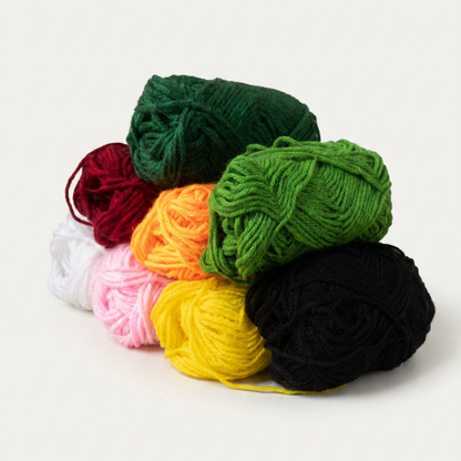 KnitSilk BabyPlush Acrylic 4 Ply Yarn – Black | 15g Ball | Soft & Hypoallergenic | PACK OF 8