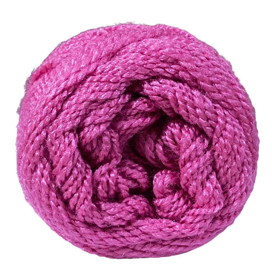 Knitsilk ColorWeave – 3‑Ply Acro Multicolor Yarn (100g Ball, 200+ Yards) | Rose Radiance