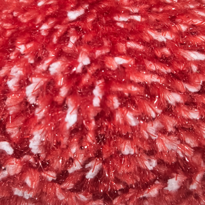 Knitsilk SoftySpark – Super Bulky ShimmerTwist Yarn (100g Ball) | Ruby Glimmer