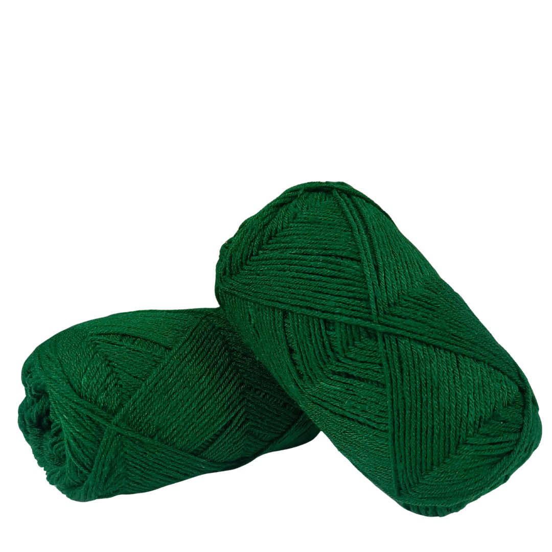 Knitsilk Acrowool – Premium Acrylic Yarn, 4 Ply (4 X 8nm), 100g Ball (200 YARDS+), Wool-Like Softness, Solid Colors, Ideal for Knitting & Crochet | Dark Green