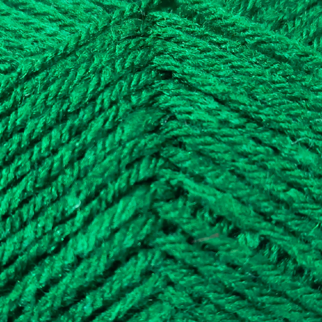 Knitsilk Acrowool – Premium Acrylic Yarn, 4 Ply (4 X 8nm), 100g Ball (200 YARDS+), Wool-Like Softness, Solid Colors, Ideal for Knitting & Crochet | Dark Green