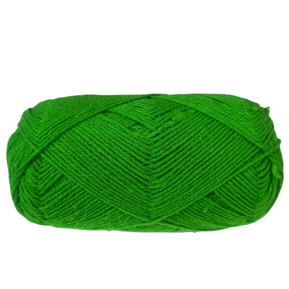 Knitsilk Acrowool – Premium Acrylic Yarn, 4 Ply (4 X 8nm), 100g Ball (200 YARDS+), Wool-Like Softness, Solid Colors, Ideal for Knitting & Crochet | Green
