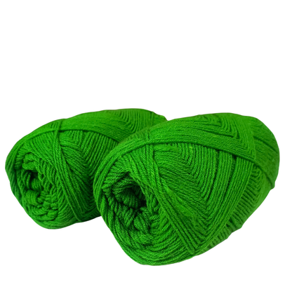 Knitsilk Acrowool – Premium Acrylic Yarn, 4 Ply (4 X 8nm), 100g Ball (200 YARDS+), Wool-Like Softness, Solid Colors, Ideal for Knitting & Crochet | Green