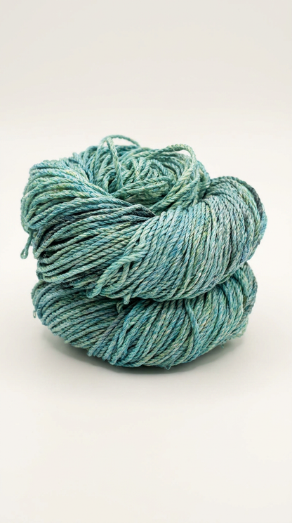 Knitsilk 3 Ply 100% Mulberry Silk Lace Weight Yarn –Dark Green(50g / 260 Yard