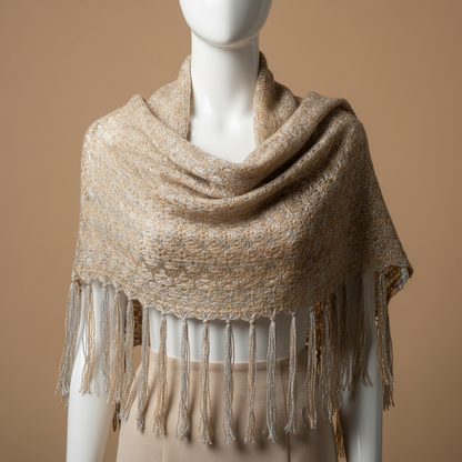 Knitsilk DK Silk Cotton Yarn | 2/60NM x 8 Ply | 1 x 180 Yards |Beige
