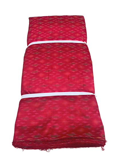 Mulberry Silk Ikkat Fabric | 44"
