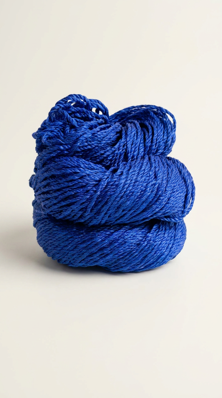 Knitsilk 3 Ply 100% Mulberry Silk Lace Weight Yarn – Royal Blue(50g / 260 Yard