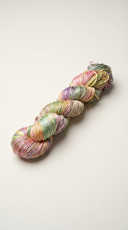 Knitsilk 3 Ply 100% Mulberry Silk Lace Weight Yarn –Sunflower(50g / 260 Yard