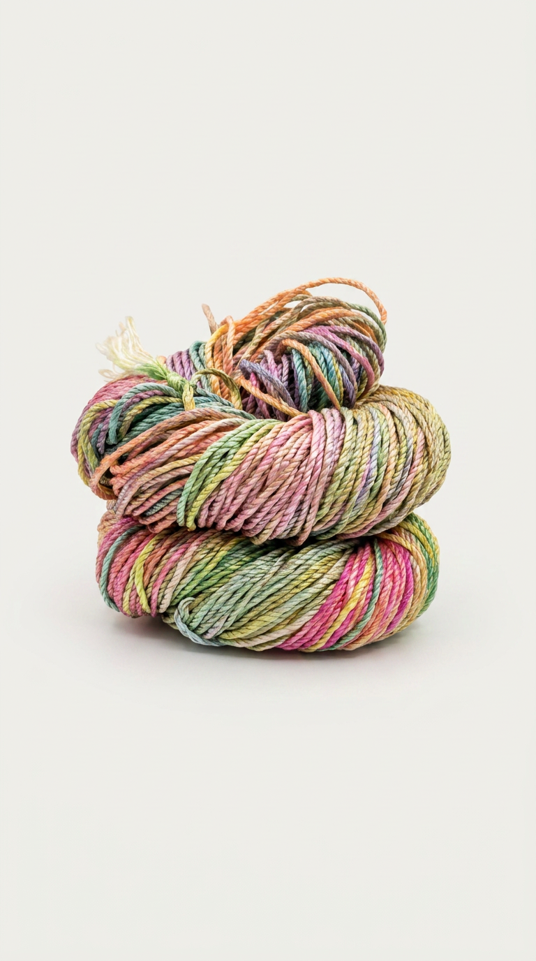 Knitsilk 3 Ply 100% Mulberry Silk Lace Weight Yarn –Sunflower(50g / 260 Yard