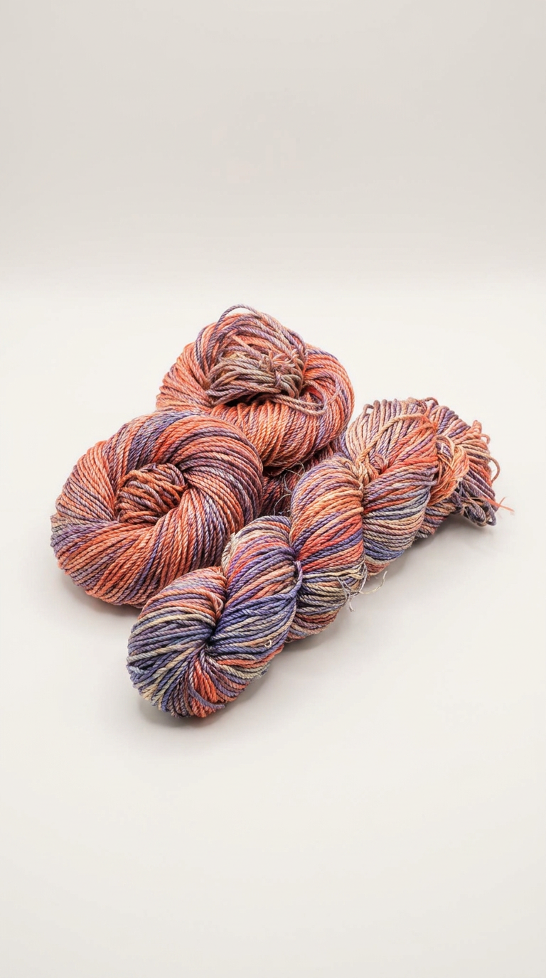 Knitsilk 3 Ply 100% Mulberry Silk Lace Weight Yarn –Lotus(50g / 260 Yard