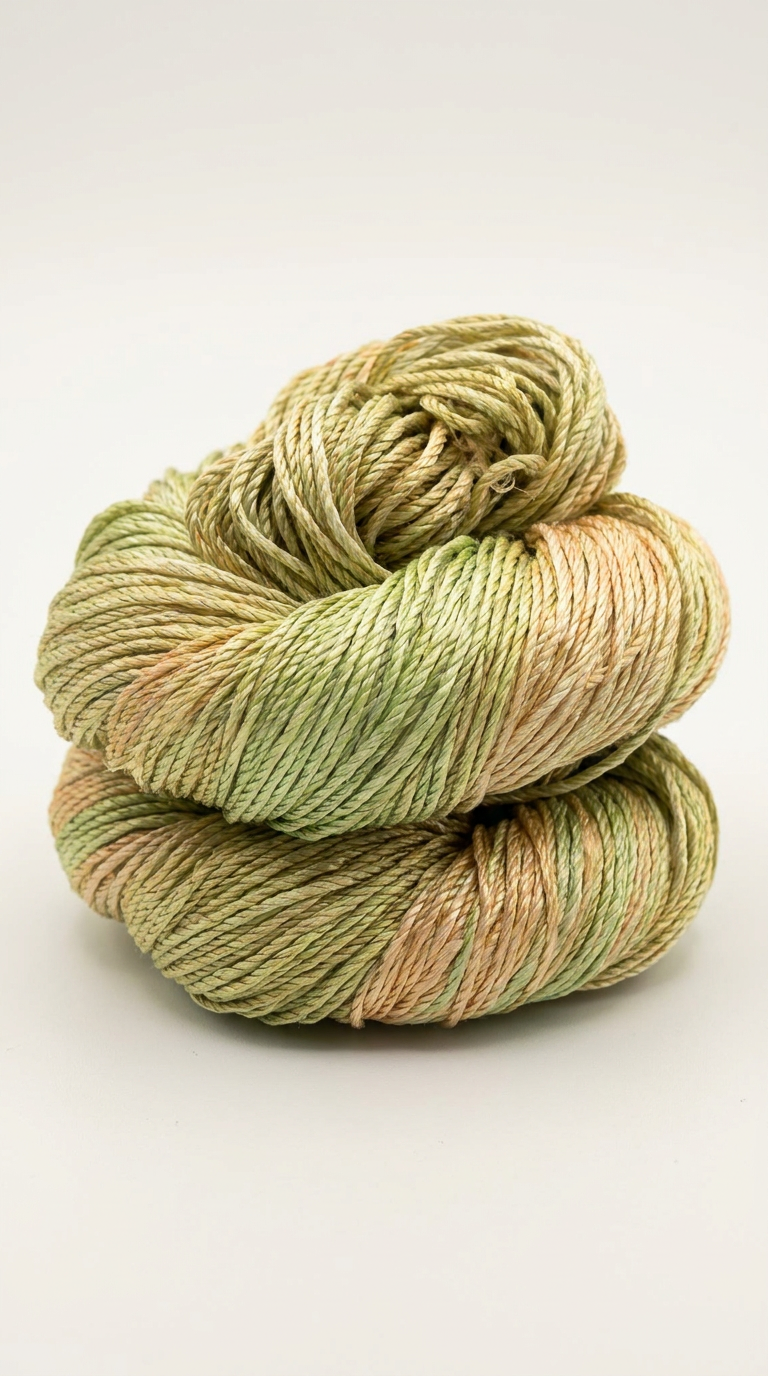 Knitsilk 3 Ply 100% Mulberry Silk Lace Weight Yarn –Eucalyptus(50g / 260 Yard