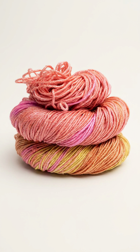 Knitsilk 3 Ply 100% Mulberry Silk Lace Weight Yarn –Hyacinth(50g / 260 Yard
