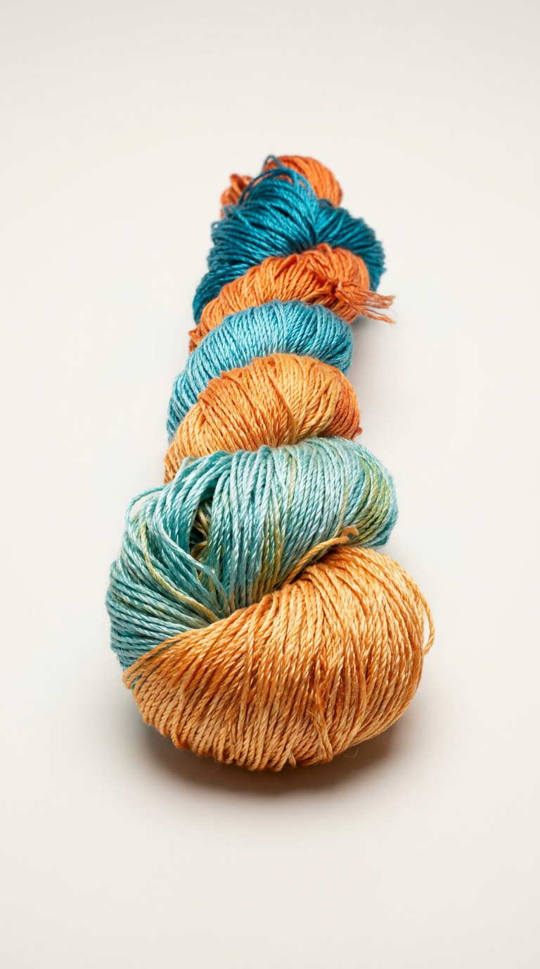 Knitsilk 3 Ply 100% Mulberry Silk Lace Weight Yarn –Iris(50g / 260 Yard