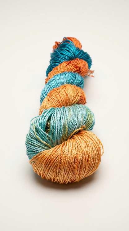 Knitsilk 3 Ply 100% Mulberry Silk Lace Weight Yarn –Iris(50g / 260 Yard