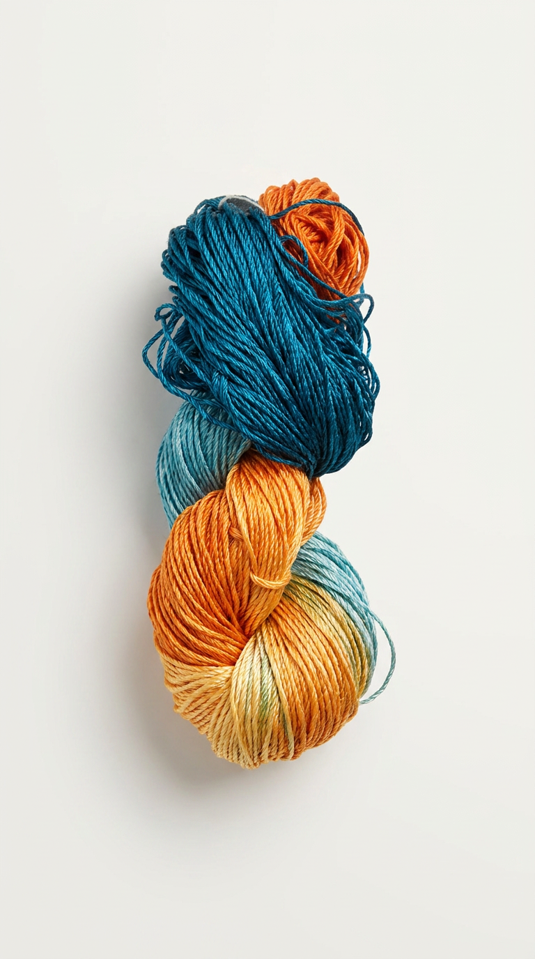 Knitsilk 3 Ply 100% Mulberry Silk Lace Weight Yarn –Iris(50g / 260 Yard