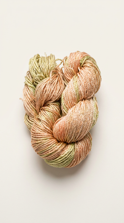 Knitsilk 3 Ply 100% Mulberry Silk Lace Weight Yarn –Gold(50g / 260 Yard