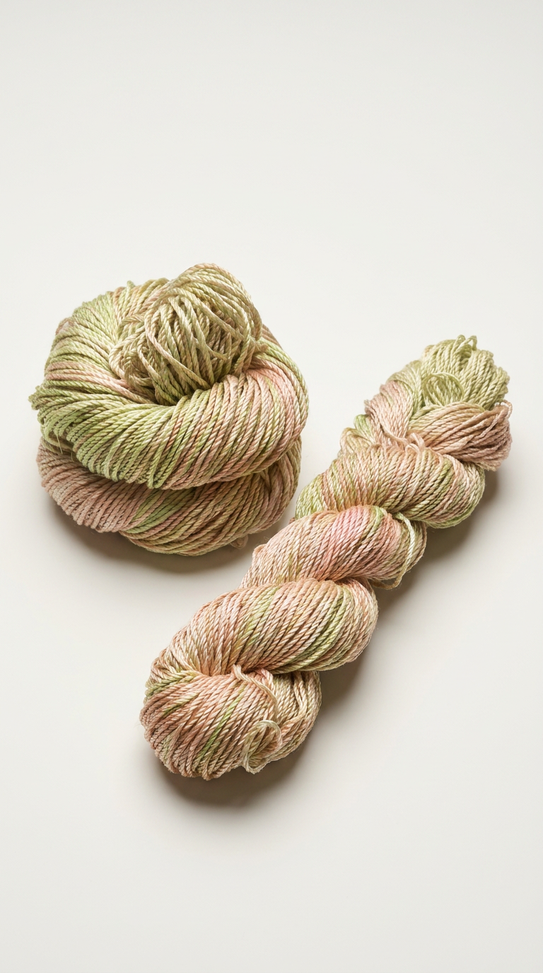 Knitsilk 3 Ply 100% Mulberry Silk Lace Weight Yarn –Gold(50g / 260 Yard