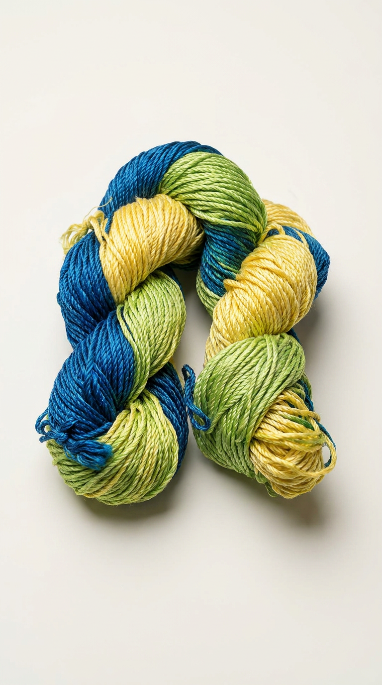 Knitsilk 3 Ply 100% Mulberry Silk Lace Weight Yarn –Green(50g / 260 Yard