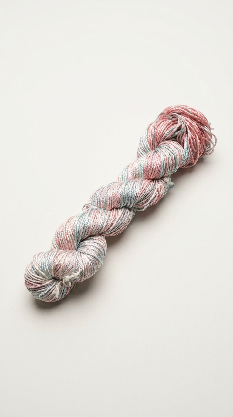 Knitsilk 3 Ply 100% Mulberry Silk Lace Weight Yarn –Tulips(50g / 260 Yard