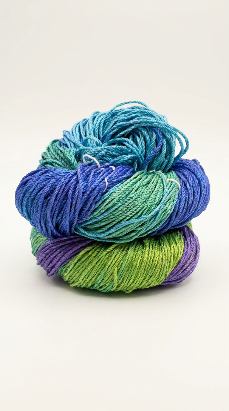 Knitsilk 3 Ply 100% Mulberry Silk Lace Weight Yarn –Plumbago(50g / 260 Yard