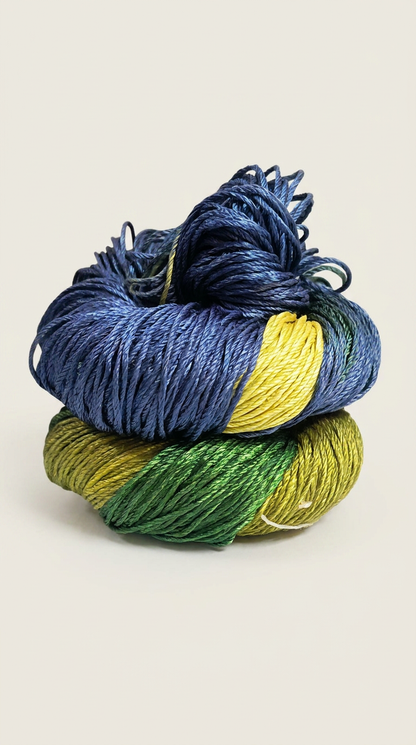 Knitsilk 3 Ply 100% Mulberry Silk Lace Weight Yarn –Chrysanthemum(50g / 260 Yard