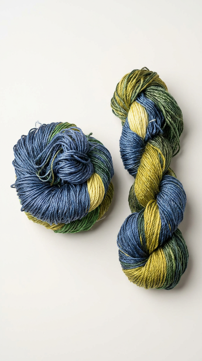 Knitsilk 3 Ply 100% Mulberry Silk Lace Weight Yarn –Chrysanthemum(50g / 260 Yard