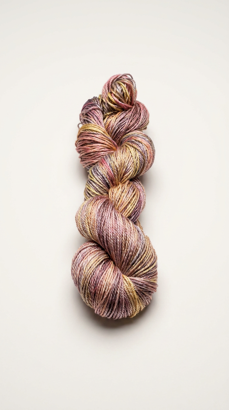 Knitsilk 3 Ply 100% Mulberry Silk Lace Weight Yarn –Unicorn(50g / 260 Yard