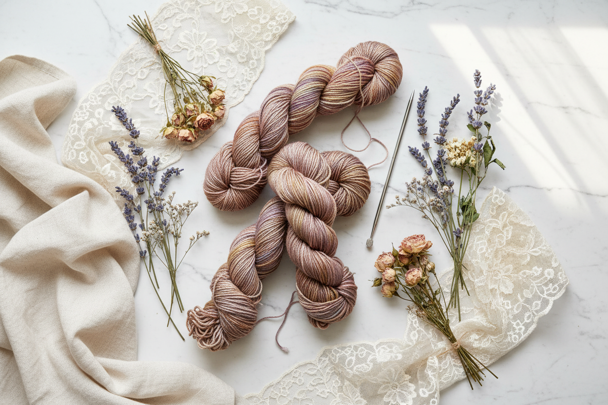 Knitsilk 3 Ply 100% Mulberry Silk Lace Weight Yarn –Unicorn(50g / 260 Yard