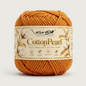 KnitSilk CottonPearl | 100% Premium Cotton Yarn | Pack of 5 × 100 g | 700 m
