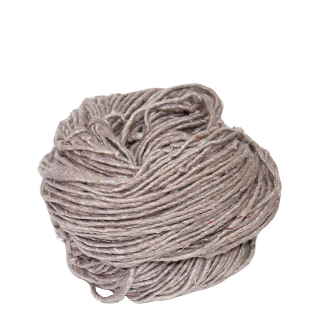 Knitsilk Top Yarn – Mulberry Silk Roving Yarn in Shades of Light gr