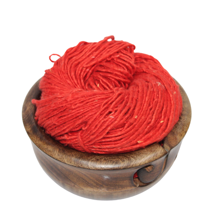 Knitsilk Top Yarn – Mulberry Silk Roving Yarn in Shades of Oran