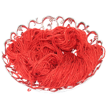 Knitsilk Top Yarn – Mulberry Silk Roving Yarn in Shades of Oran