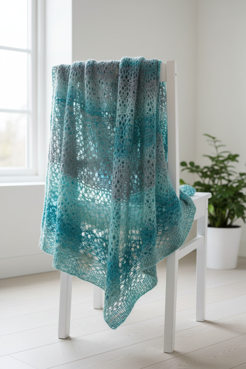 Silk-Wool Blend Singles – Merino Silk Hand-Dyed Yarn (Sport/DK Weight) | 100 gm, 225+ yd |Yuk