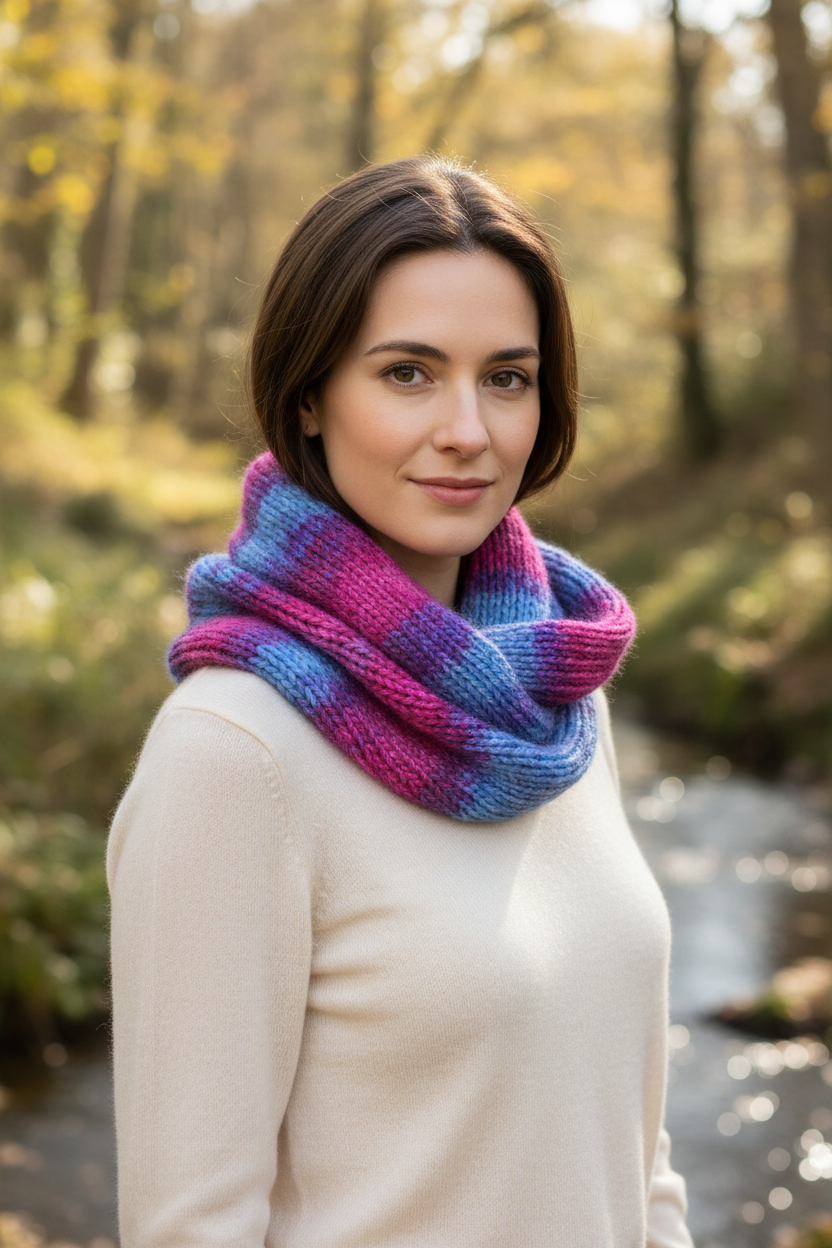 Silk-Wool Blend Singles – Merino Silk Hand-Dyed Yarn (Sport/DK Weight) | 100 gm, 225+ yd | Bhramaput