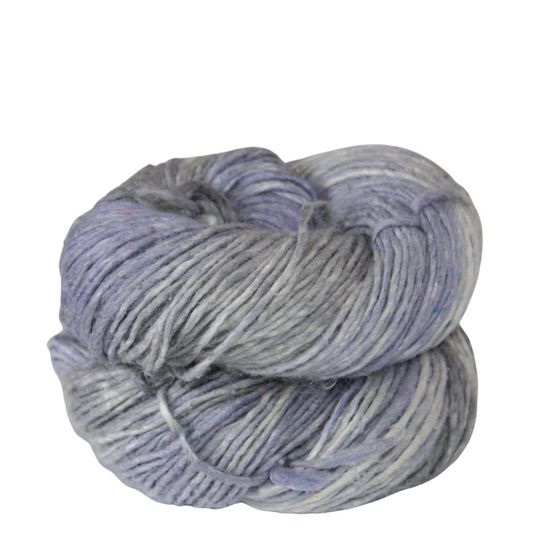 Silk-Wool Blend Singles – Merino Silk Hand-Dyed Yarn (Sport/DK Weight) | 100 gm, 225+ yd | Amaz