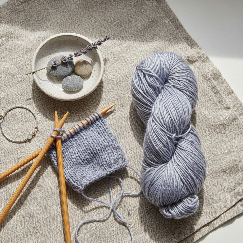 Silk-Wool Blend Singles – Merino Silk Hand-Dyed Yarn (Sport/DK Weight) | 100 gm, 225+ yd | Amaz