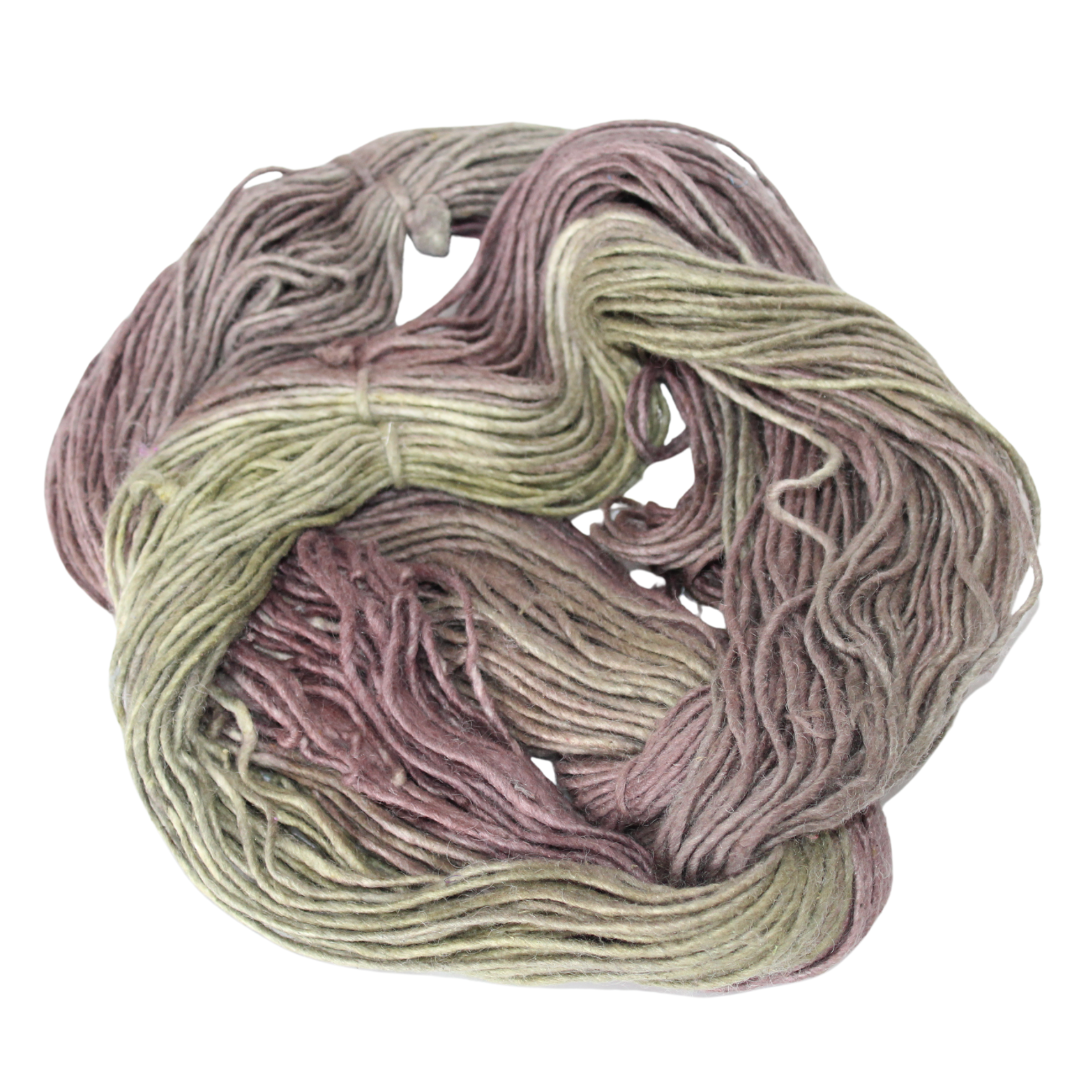 Silk-Wool Blend Singles – Merino Silk Hand-Dyed Yarn (Sport/DK Weight) | 100 gm, 225+ yd  | Nig