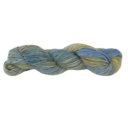 Silk-Wool Blend Singles – Merino Silk Hand-Dyed Yarn (Sport/DK Weight) | 100 gm, 225+ yd | Ni